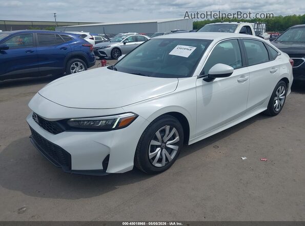 2HGFE2F20SH599854 2025 HONDA CIVIC Yellow Առջևի ձախ երեք քառորդ տեսարան