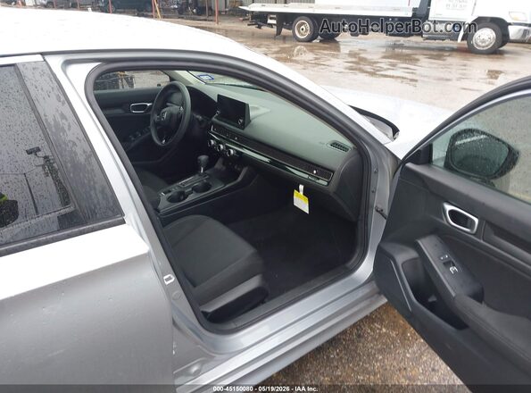 2HGFE2F21PH569334 2023 HONDA CIVIC Silver Вид салону спереду