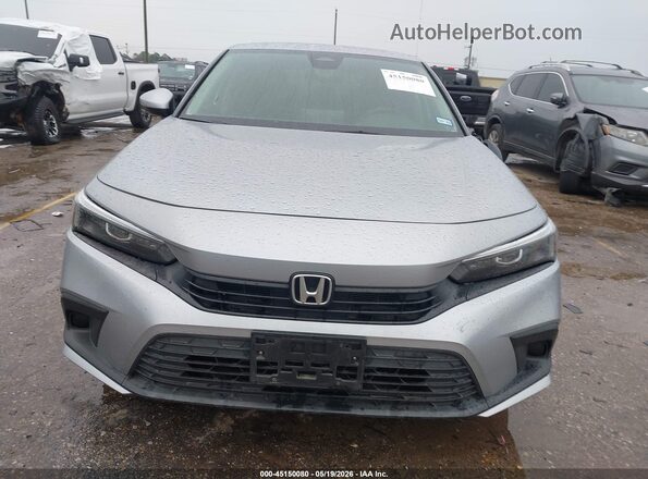 2HGFE2F21PH569334 2023 HONDA CIVIC Silver Вид щитка приладів