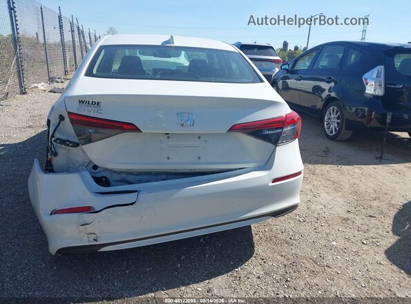 2HGFE2F21RH558515 2024 HONDA CIVIC White Դիմացի տեսք