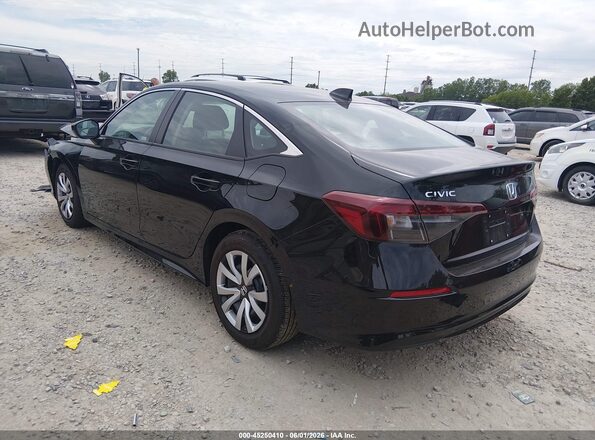 2HGFE2F22TH555226 2026 HONDA CIVIC Black Tył lewy