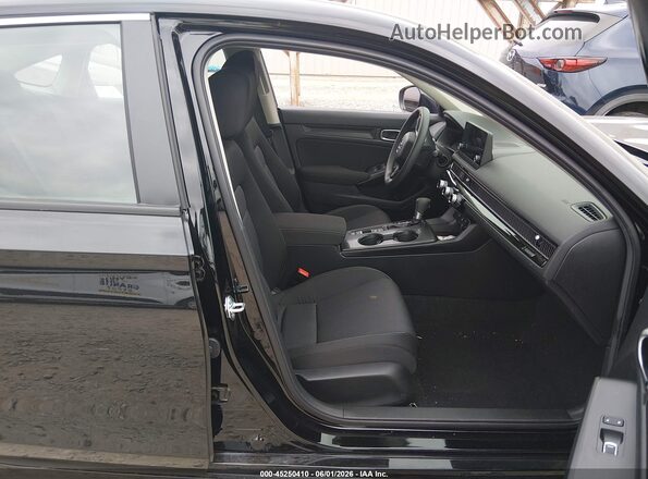 2HGFE2F22TH555226 2026 HONDA CIVIC Black Widok wnętrza z przodu