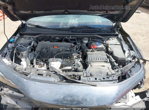 2HGFE2F24NH584360 2022 HONDA CIVIC Gray Вид ззаду