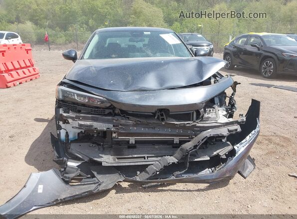 2HGFE2F24NH584360 2022 HONDA CIVIC Gray Вид задньої частини салону