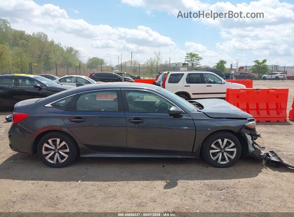 2HGFE2F24NH584360 2022 HONDA CIVIC Gray Панорамний вид салону 360°