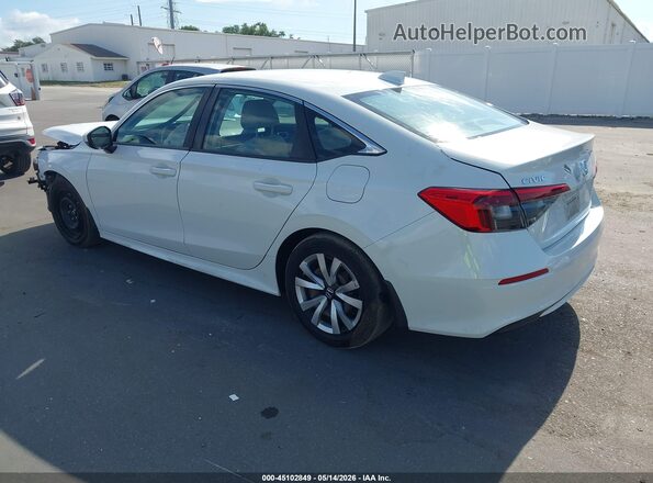 2HGFE2F24PH569439 2023 HONDA CIVIC White უკანა მარცხენა