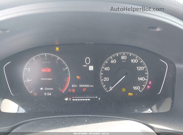 2HGFE2F24PH569439 2023 HONDA CIVIC White უკანა სავარძლების ხედი
