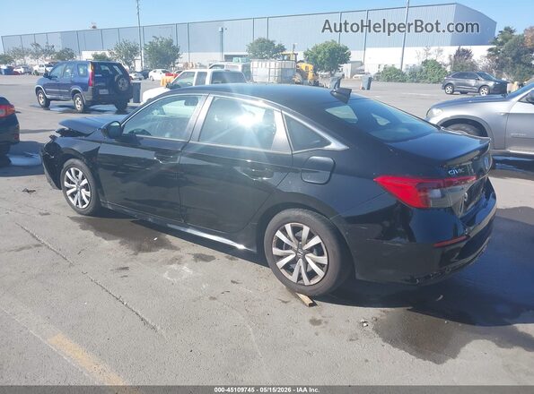 2HGFE2F24RH581738 2024 HONDA CIVIC Black Задня ліва чверть