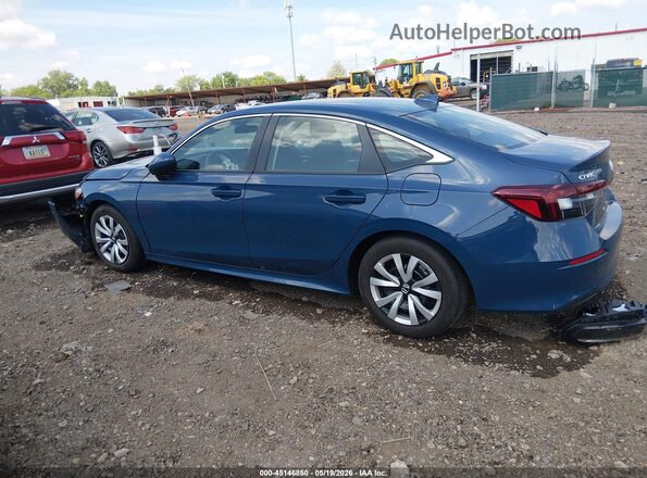 2HGFE2F24SH544744 2025 HONDA CIVIC Blue Սալոնի 360 աստիճան տեսք