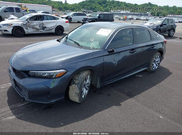 2HGFE2F24TH543059 2026 HONDA CIVIC Gray Передня ліва чверть