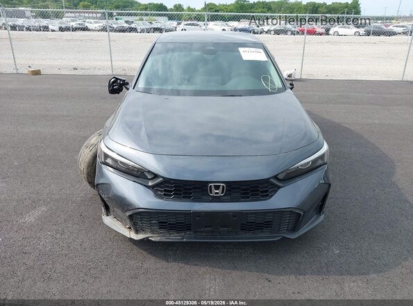 2HGFE2F24TH543059 2026 HONDA CIVIC Gray Вид щитка приладів