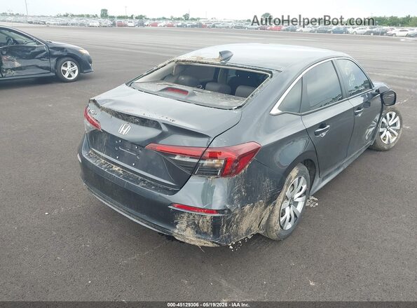 2HGFE2F24TH543059 2026 HONDA CIVIC Gray Задня права чверть