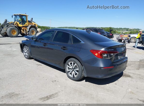 2HGFE2F25NH523454 2022 HONDA CIVIC Gray Tył lewy