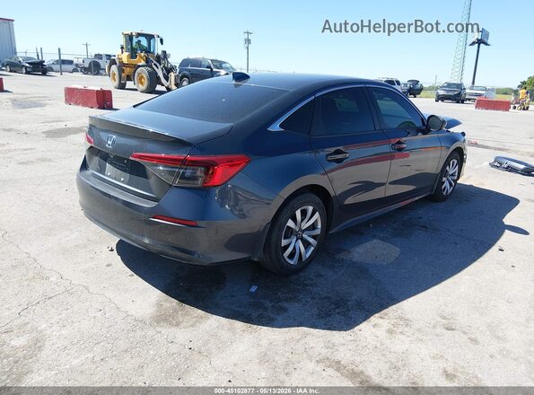 2HGFE2F25NH523454 2022 HONDA CIVIC Gray Tył prawy