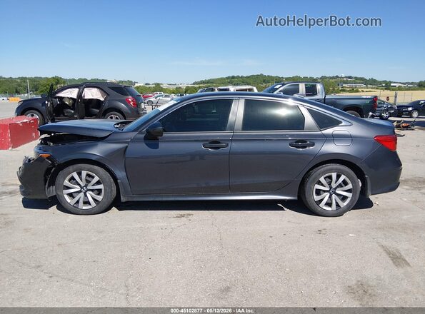 2HGFE2F25NH523454 2022 HONDA CIVIC Gray 