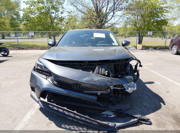 2HGFE2F25NH543509 2022 HONDA CIVIC Gray Սարքավորումների վահանակի տեսք