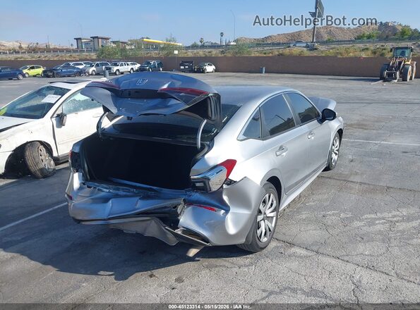 2HGFE2F25NH584402 2022 HONDA CIVIC Silver Rear right