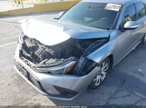 2HGFE2F25NH584402 2022 HONDA CIVIC Silver Front view