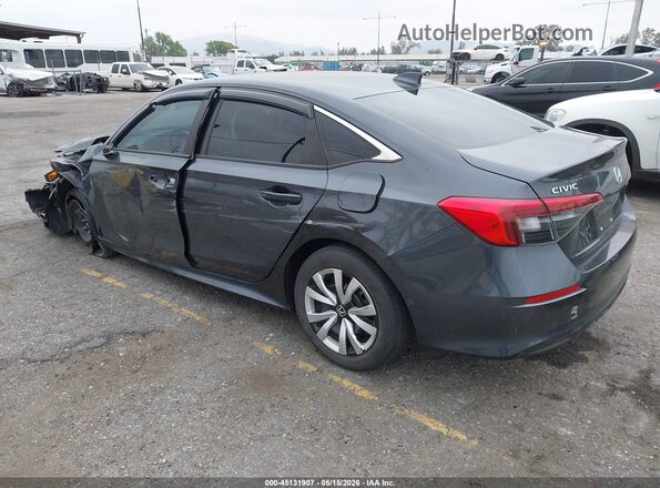 2HGFE2F25PH536966 2023 HONDA CIVIC Gray Rear left
