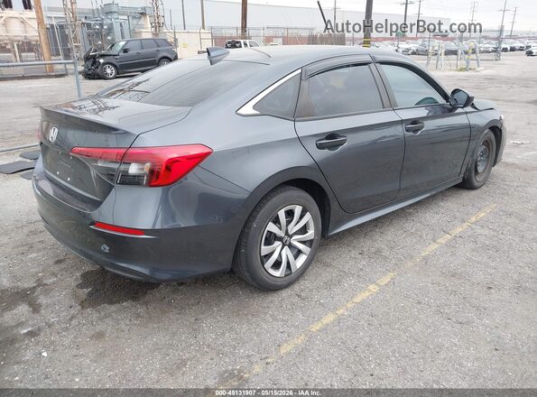 2HGFE2F25PH536966 2023 HONDA CIVIC Gray Rear right