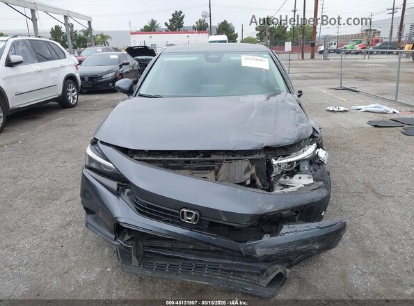 2HGFE2F25PH536966 2023 HONDA CIVIC Gray Instrument cluster view