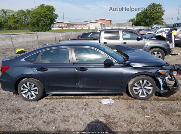 2HGFE2F25PH537759 2023 HONDA CIVIC Gray Սալոնի հետևի տեսք