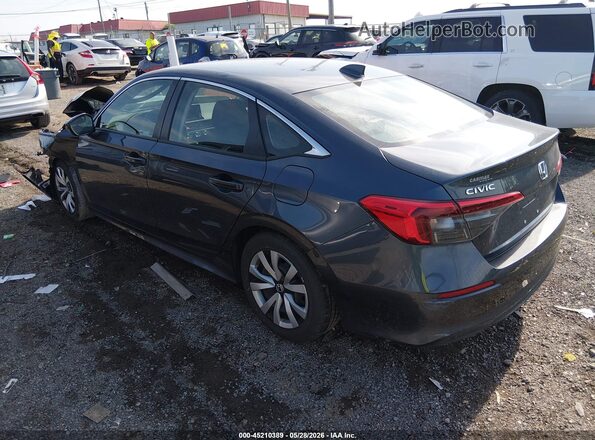2HGFE2F25PH537759 2023 HONDA CIVIC Gray Հետևի ձախ