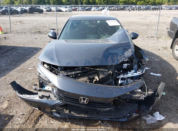 2HGFE2F25PH537759 2023 HONDA CIVIC Gray Սարքավորումների վահանակի տեսք