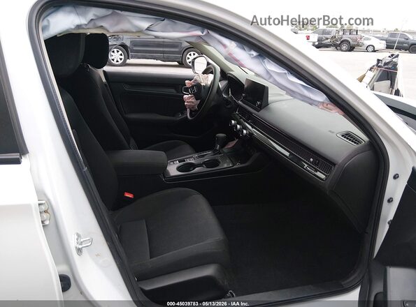 2HGFE2F25SH528858 2025 HONDA CIVIC White წინა სალონის ხედი