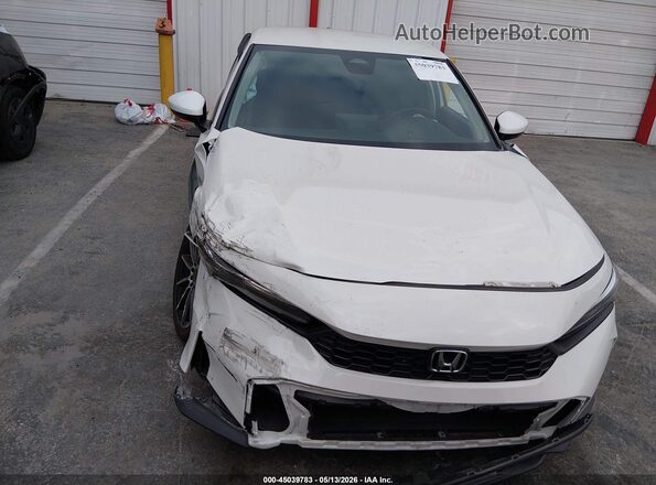 2HGFE2F25SH528858 2025 HONDA CIVIC White უკანა სალონის ხედი