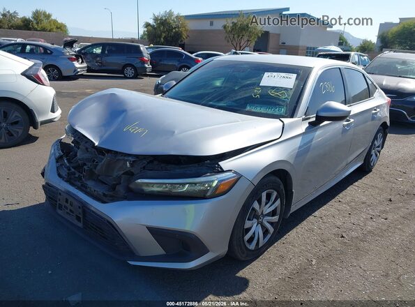 2HGFE2F26NH545480 2022 HONDA CIVIC Серебряный 