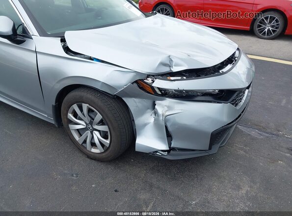 2HGFE2F26TH526554 2026 HONDA CIVIC Silver Widok z przodu