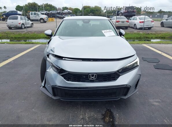 2HGFE2F26TH526554 2026 HONDA CIVIC Silver Widok zestawu wskaźników