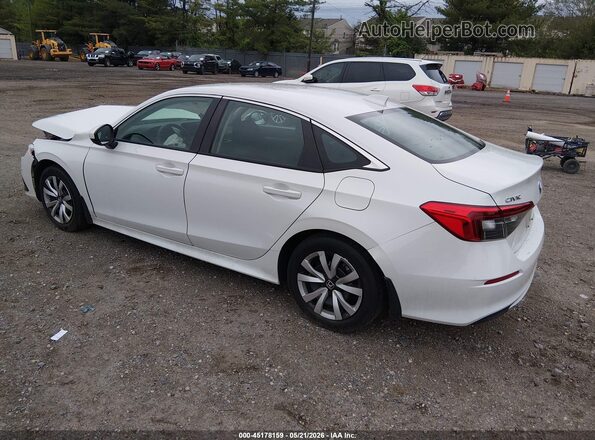 2HGFE2F27NH596101 2022 HONDA CIVIC White უკანა მარცხენა