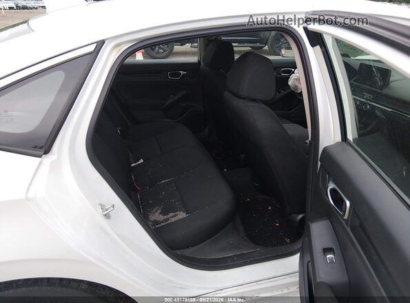 2HGFE2F27NH596101 2022 HONDA CIVIC White VIN კოდის სტიკერის ხედი
