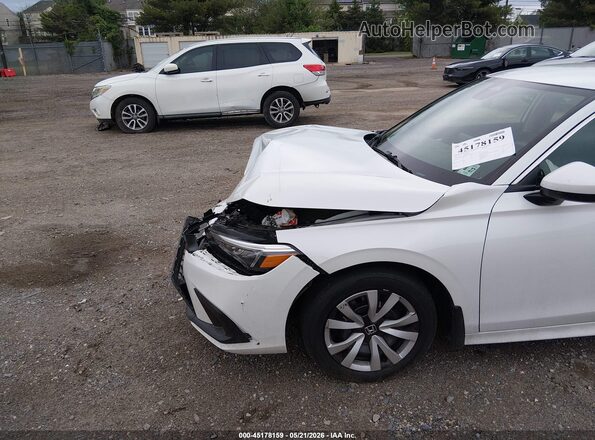 2HGFE2F27NH596101 2022 HONDA CIVIC White წინა ხედი