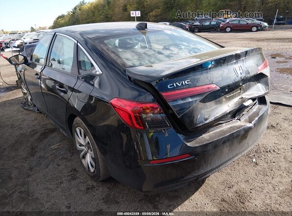 2HGFE2F27PH563621 2023 HONDA CIVIC Black Tył lewy