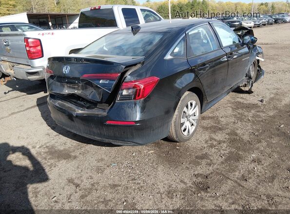 2HGFE2F27PH563621 2023 HONDA CIVIC Black Tył prawy