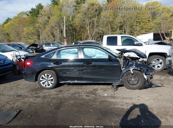 2HGFE2F27PH563621 2023 HONDA CIVIC Black Widok deski rozdzielczej