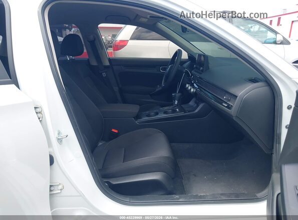 2HGFE2F27RH581331 2024 HONDA CIVIC White წინა სალონის ხედი
