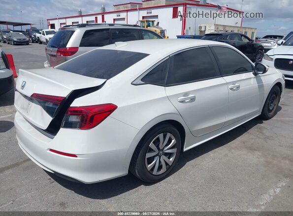 2HGFE2F27RH581331 2024 HONDA CIVIC White უკანა მარჯვენა