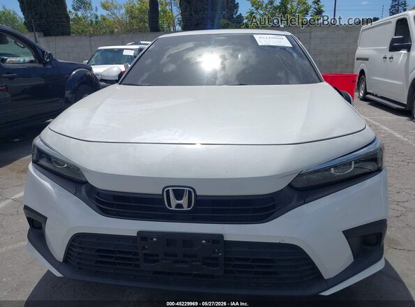 2HGFE2F27RH581331 2024 HONDA CIVIC White უკანა სალონის ხედი
