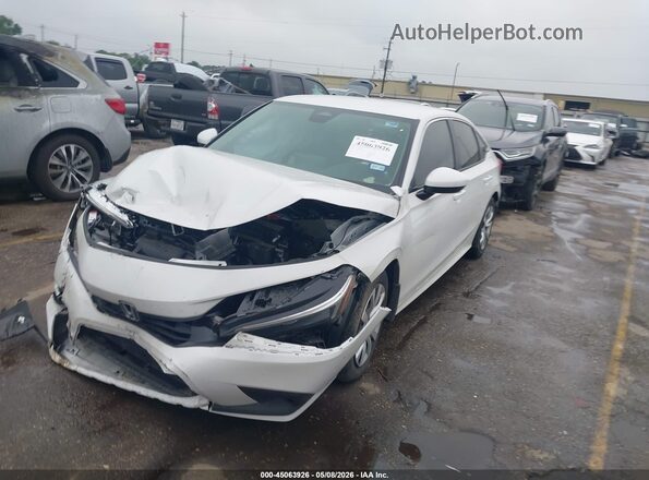 2HGFE2F27RH595505 2024 HONDA CIVIC White Передня ліва чверть