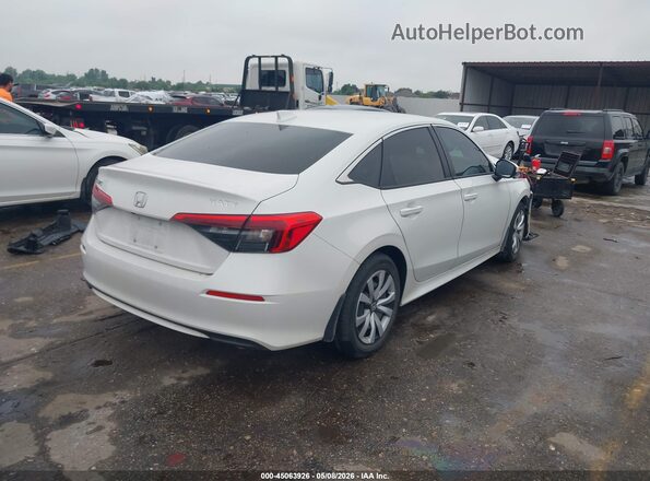 2HGFE2F27RH595505 2024 HONDA CIVIC White Задня права чверть