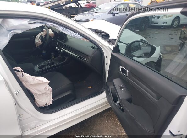2HGFE2F27RH595505 2024 HONDA CIVIC White Вид салону спереду