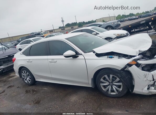 2HGFE2F27RH595505 2024 HONDA CIVIC White Вид задньої частини салону