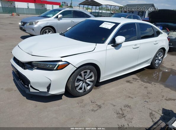 2HGFE2F27SH532068 2025 HONDA CIVIC White Przód lewy