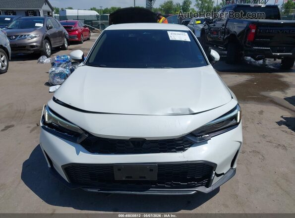 2HGFE2F27SH532068 2025 HONDA CIVIC White Widok zestawu wskaźników