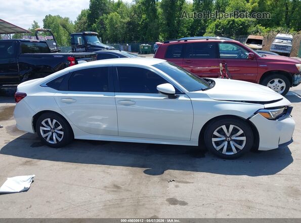2HGFE2F27SH532068 2025 HONDA CIVIC White Widok wnętrza z tyłu