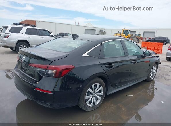 2HGFE2F27SH602524 2025 HONDA CIVIC Black უკანა მარჯვენა